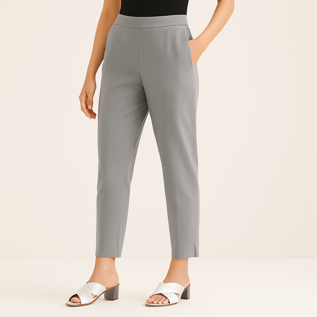 Grey Cotton Pant